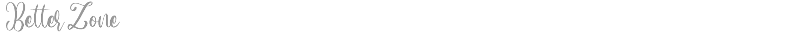 Better Zone font preview